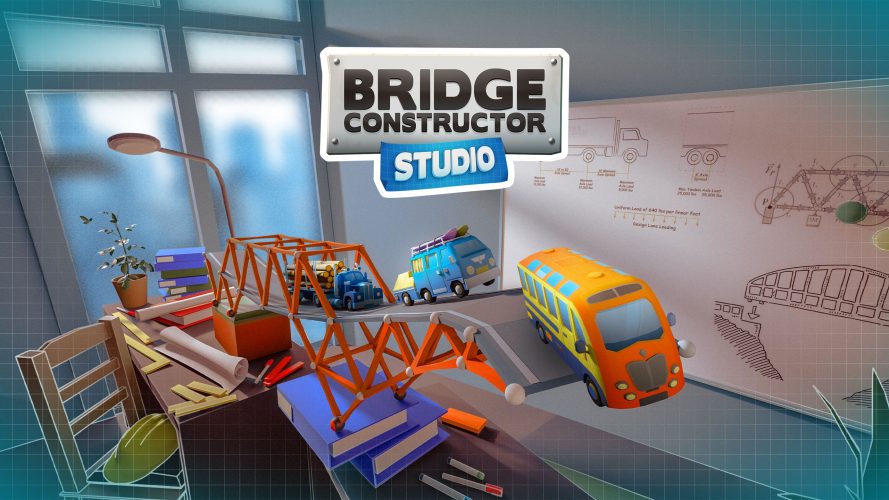 Image d\'illustration pour l\'article : Bridge Constructor Studio : Le puzzle game de ClockStone Studio et Headup arrivera l’été prochain sur PC et consoles