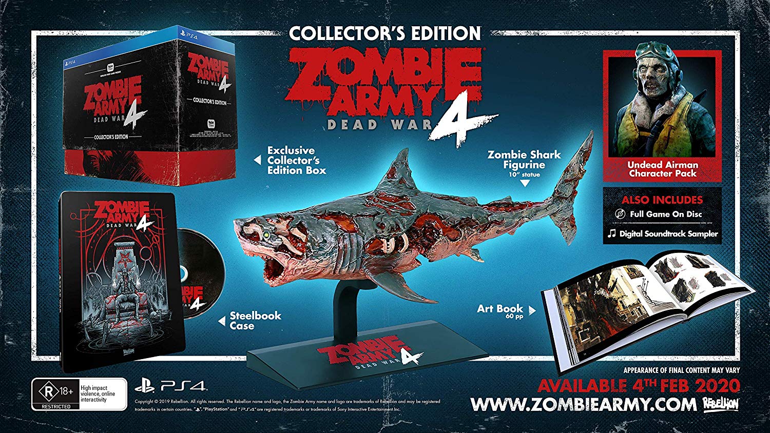 Zombie army 4 dead war collector