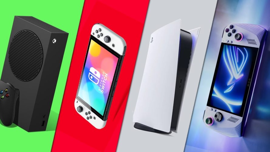 Console jeux video playstation switch asus xbox 53