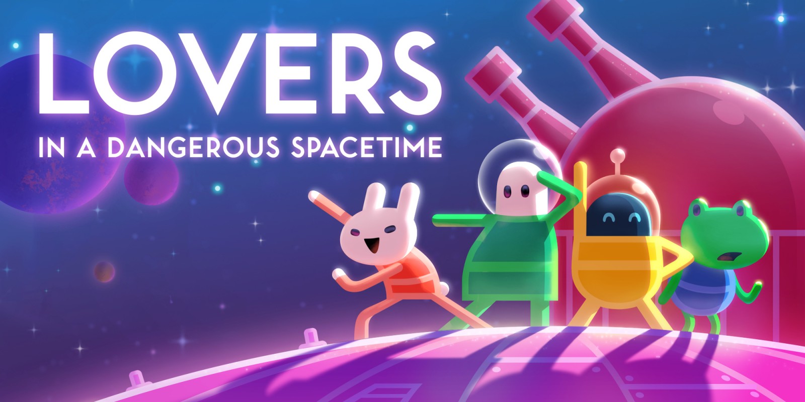Lovers in a dangerous spacetime 7
