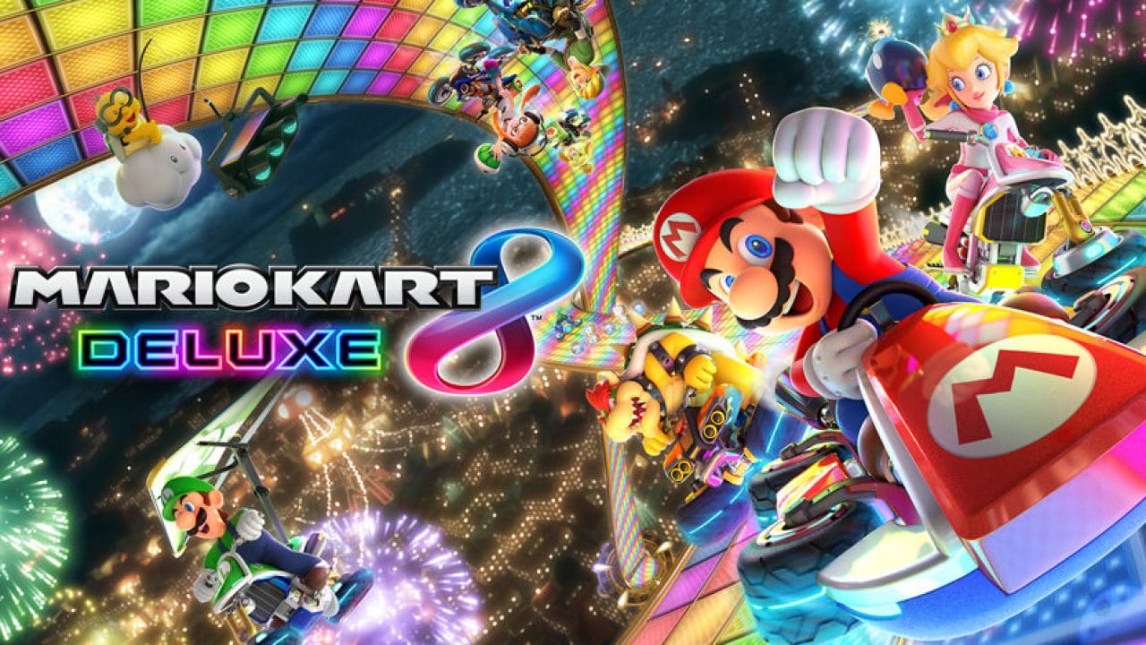Mario kart 8 deluxe top