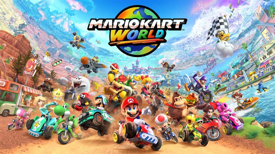 Mario kart world key art 63