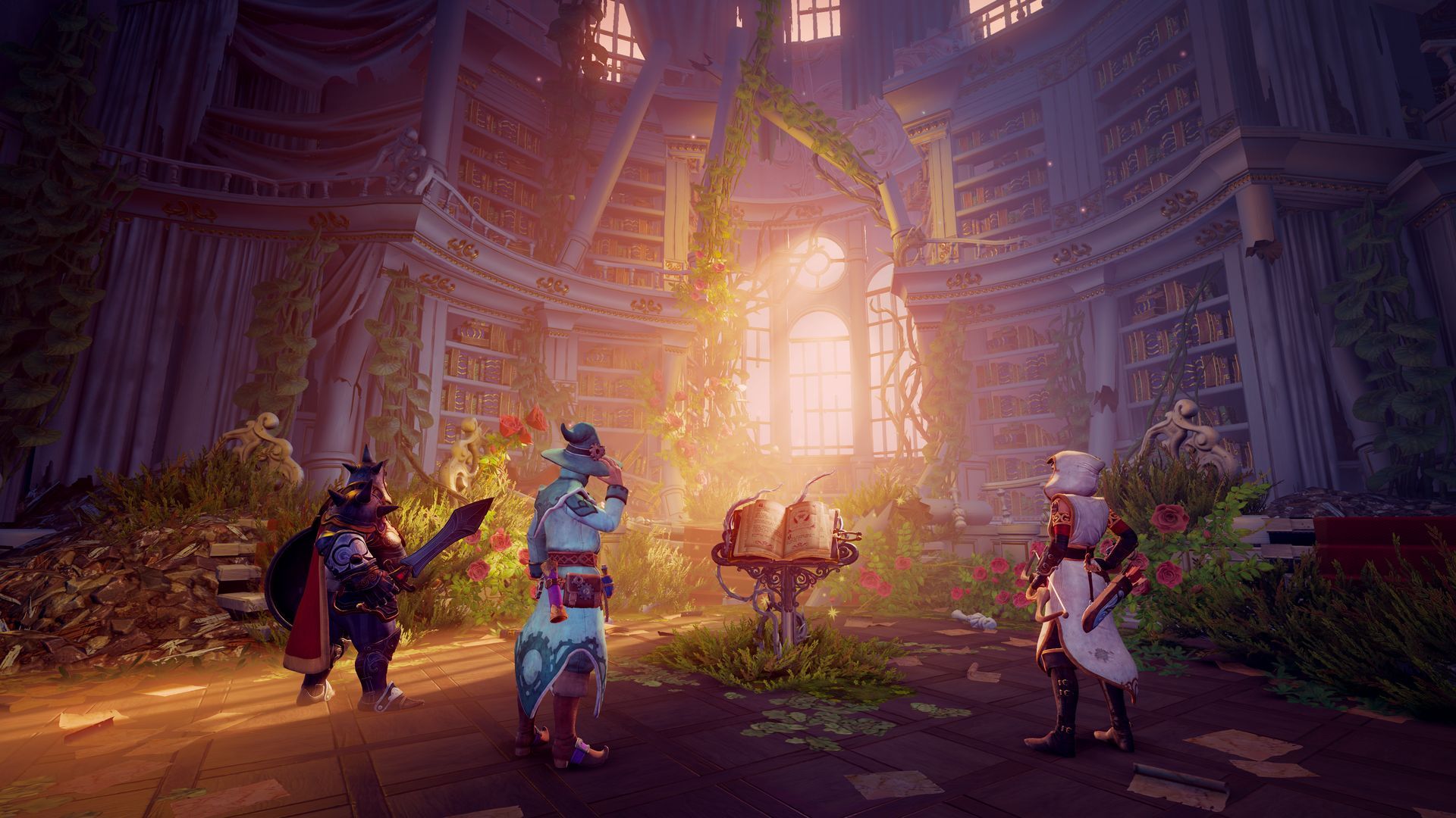 Trine 4 : the nightmare prince illustration heros